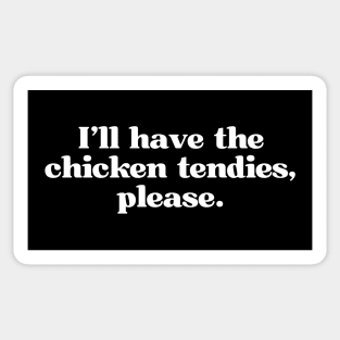 Chicken Tendies Sticker